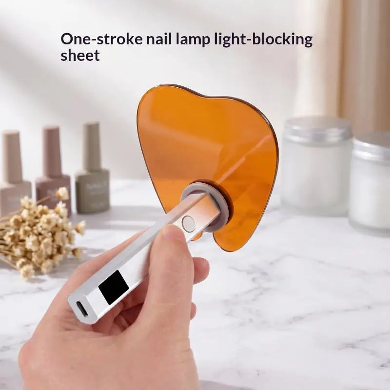 Professional Nail Lamp Light Barrier Board | Salon & Home Use Nail Lamp Accessory Qme Default Title