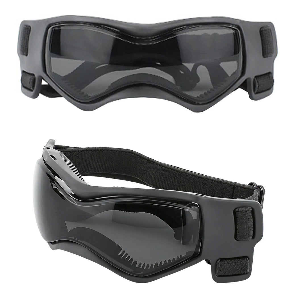 Dog Goggles UV Protection Adjustable Straps – Dustproof Sunglasses Dog Goggles Qme