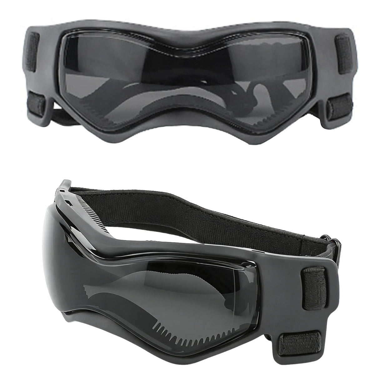 Dog Goggles UV Protection Adjustable Straps – Dustproof Sunglasses Dog Goggles Qme