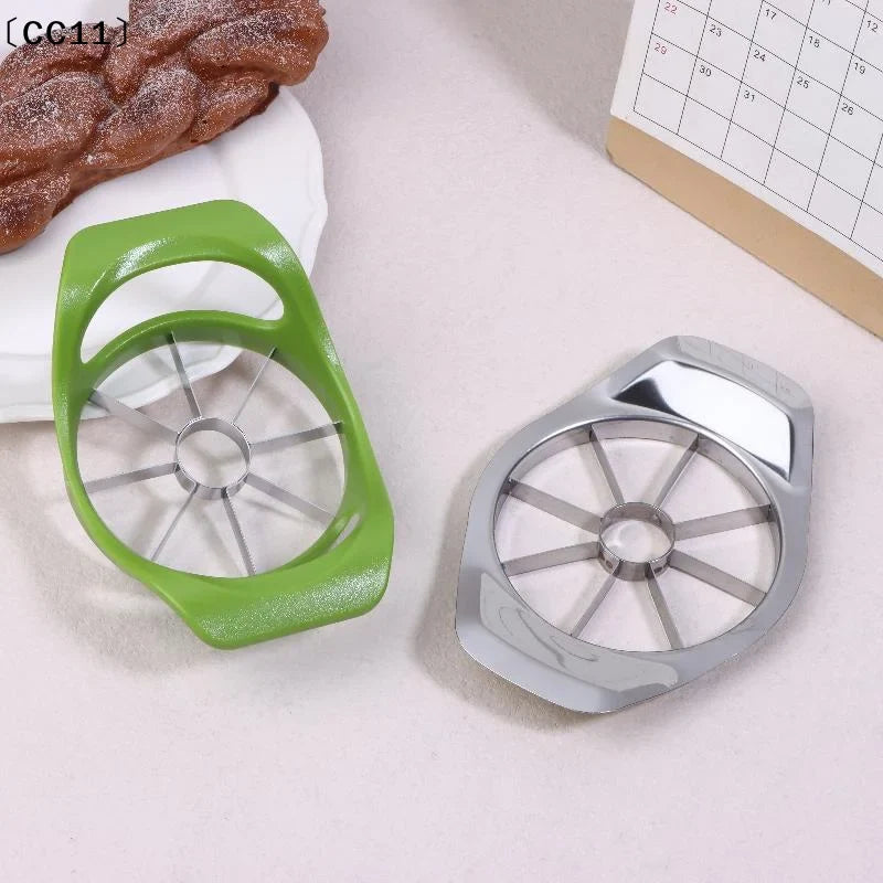 Stainless Steel Apple Cutter & Divider – Comfort Handle Apple Cutter & Slicer Qme