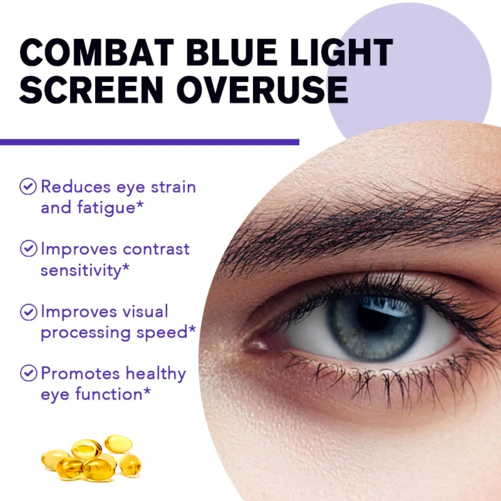 Lutein & Zeaxanthin Capsules – Eye Health & Vision Support Eye Health Supplement Qst