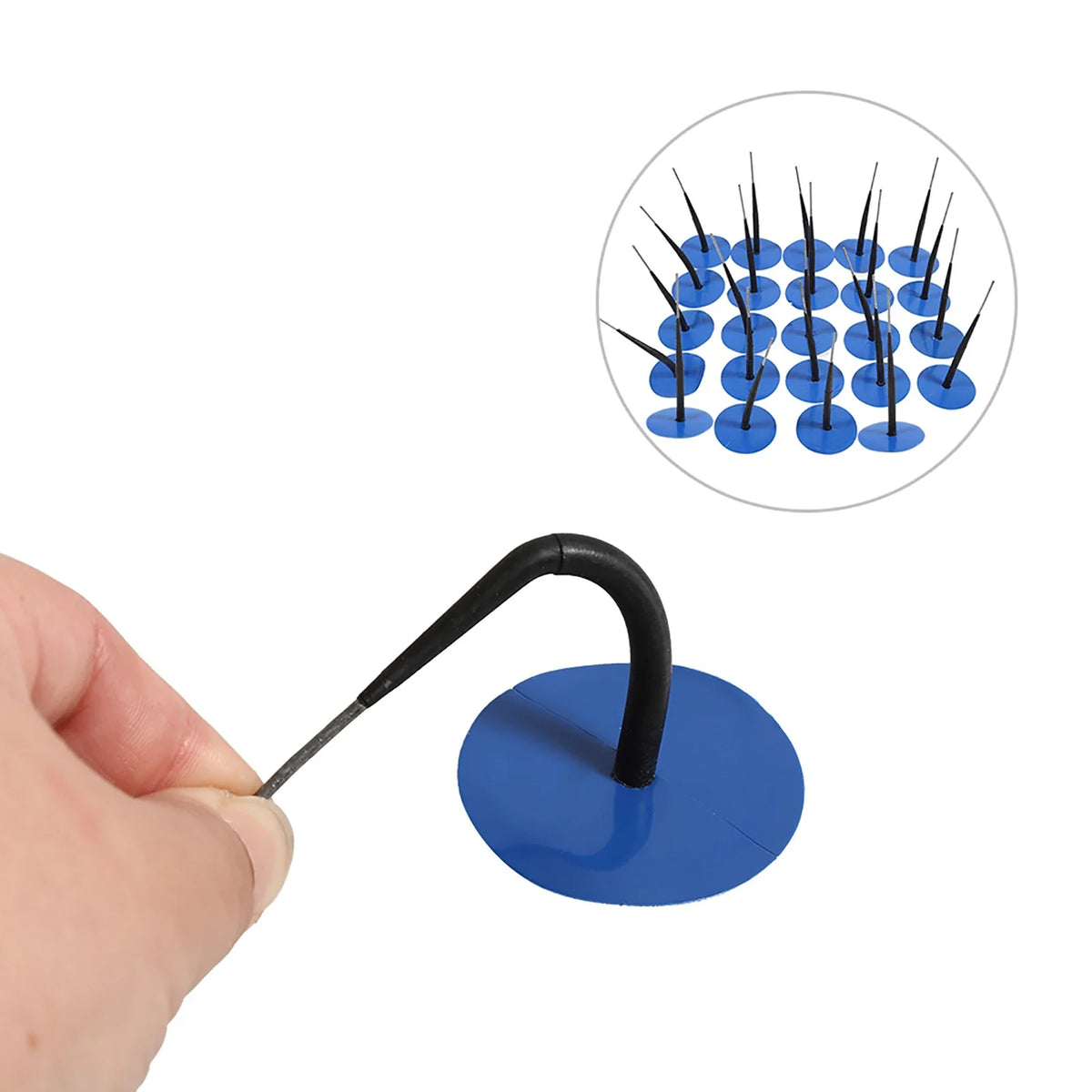 Tubeless Tyre Mushroom Plug Patch Repair Kit – 24 Pcs | 4.5mm Tyre Repair Kit Qme