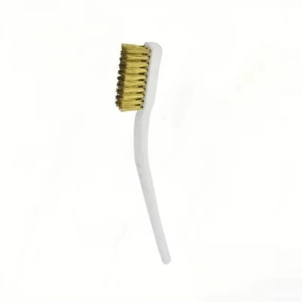 Mini Stainless Steel & Brass Wire Brush Set – 3-Pack Wire Brush Set Qme 1PCS