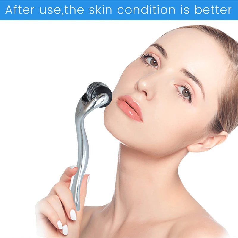 DRS 540 Titanium Derma Roller – Microneedle Face Roller Derma Roller Qst