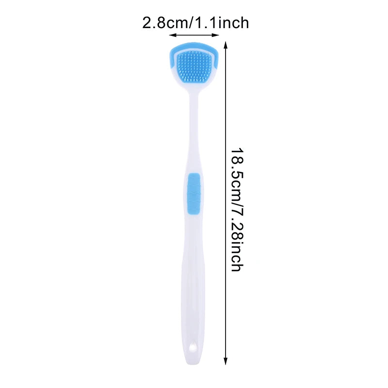 Silicone Tongue Scraper – Fresh Breath Oral Cleaner 1/5 PCS Tongue Scraper Qst
