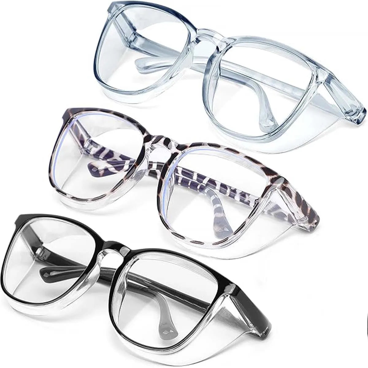 VOPHA Women's Blue Light Safety Glasses ANSI Z87 | HM9 Safety Glasses Qst 3PC-2