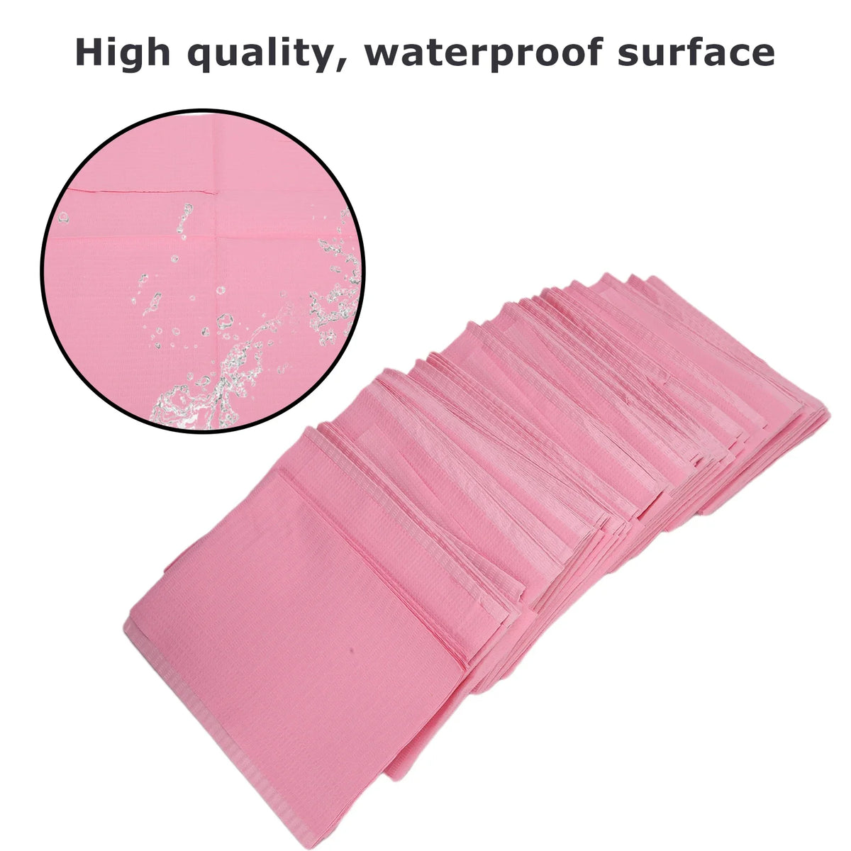 Disposable Waterproof Table Mat Bibs Tattoo & Piercing 125pk Disposable Table Mat Qme