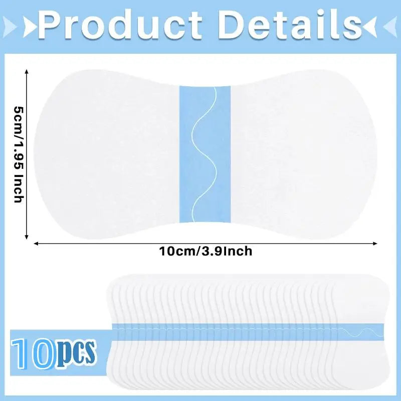 10Pcs Invisible Neck Lifting Patches – Waterproof Firming Tape Neck Lifting Patch Qst