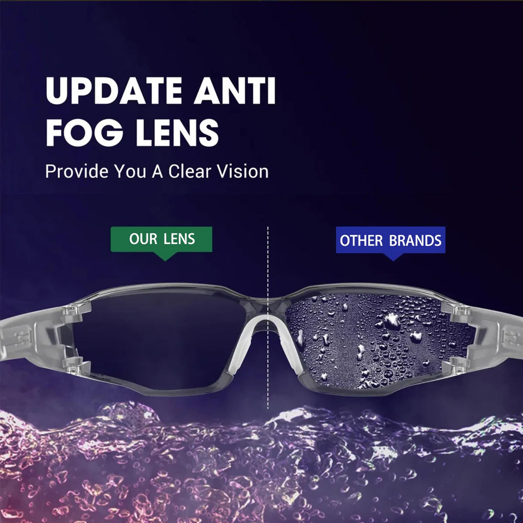 VOPHA HM12 Anti-Fog Blue Light Blocking Safety Goggles Safety Goggles Qst