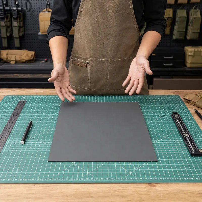 Grey Kydex Thermoplastic Sheet – DIY Knife Sheath & Holster Thermoplastic Sheet Qst