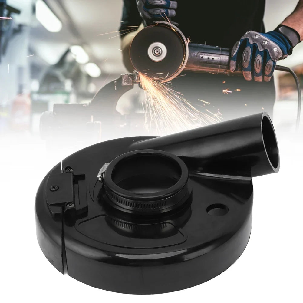 Angle Grinder Dust Cover Elastic Rubber Shroud Guard 7in Grinder Dust Shroud Qme Black