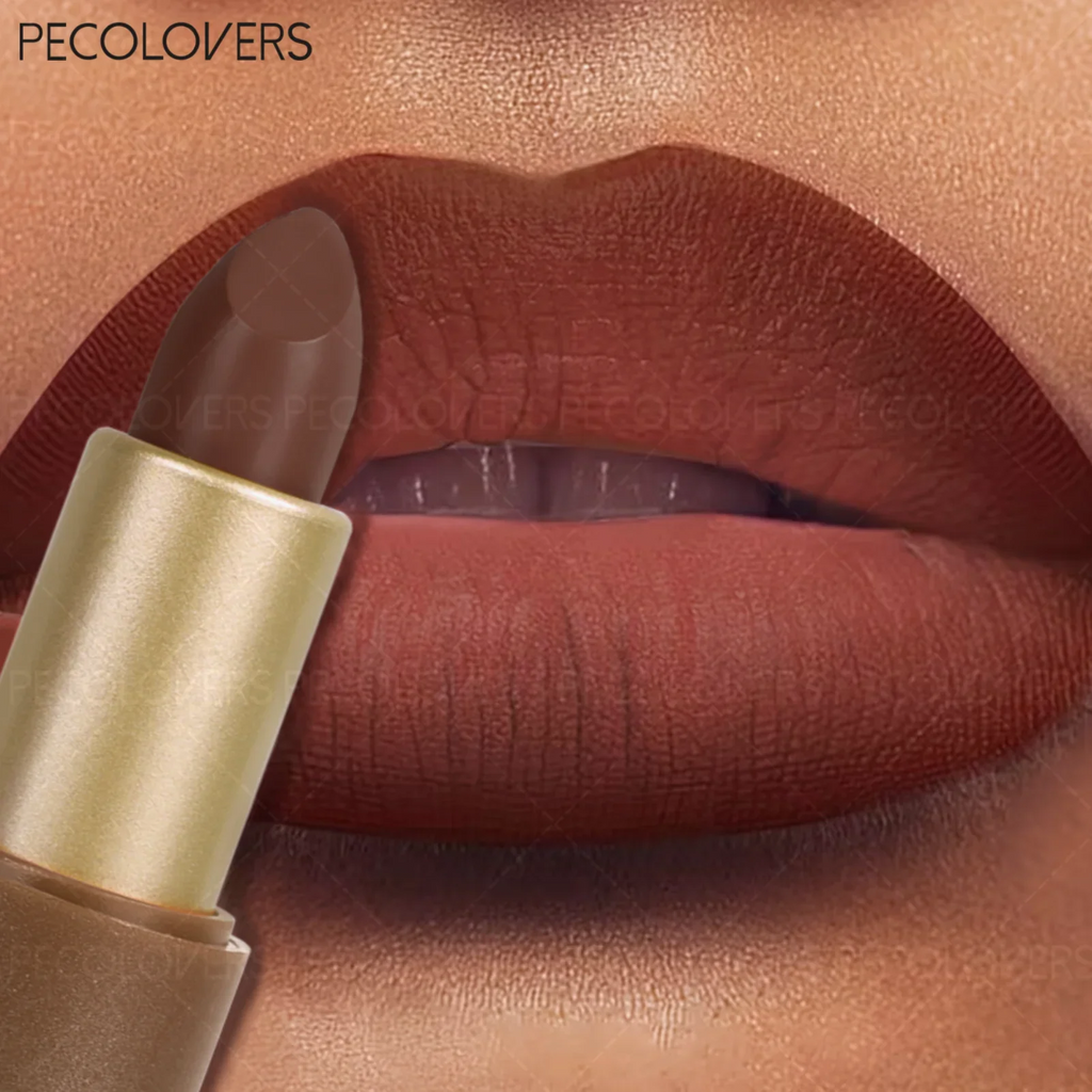 Qme Velvet Matte Lipstick – Reddish Brown & Deep Berry Matte Lipstick Qme