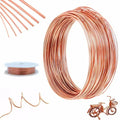 5M Ultra-Fine Bare Copper Wire Coil | DIY Craft & Jewelry Craft Wire Coil Qme 0.2mm
