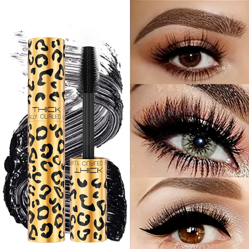 Waterproof Lengthening Curling Mascara – Leopard Print | Qme Lengthening Mascara Qme