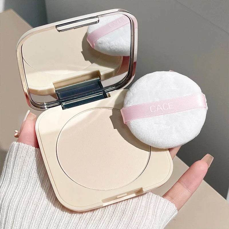 CACE Matte Setting Powder Cushion Compact – Oil Control Face Setting Powder Qme