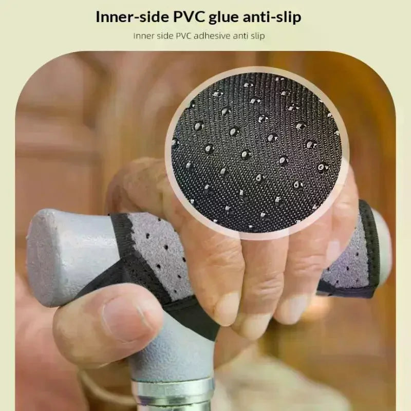 Forearm Crutch Hand Grip Cushions – Non-Slip Comfort Pads Crutch Handle Cushion Qme