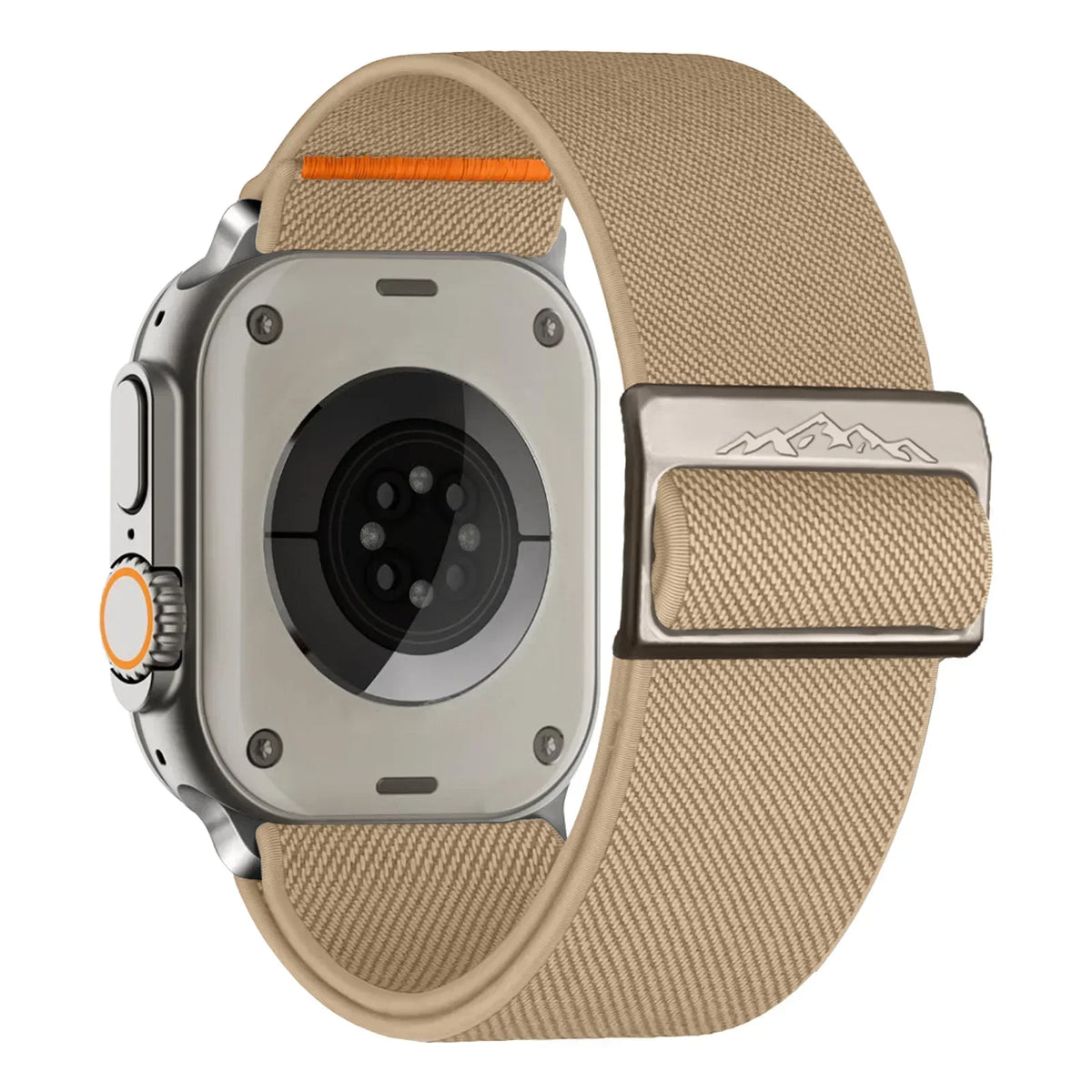 Nylon Apple Watch Band – Series 9 8 7 SE Ultra 2 | 16 Colors Watch Band Qme stone color 42mm 44mm 45mm 49mm