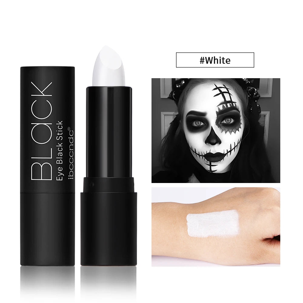 Sports Eye Black Stick – Waterproof Face Paint for Football & Baseball Sports Face Paint Qst White