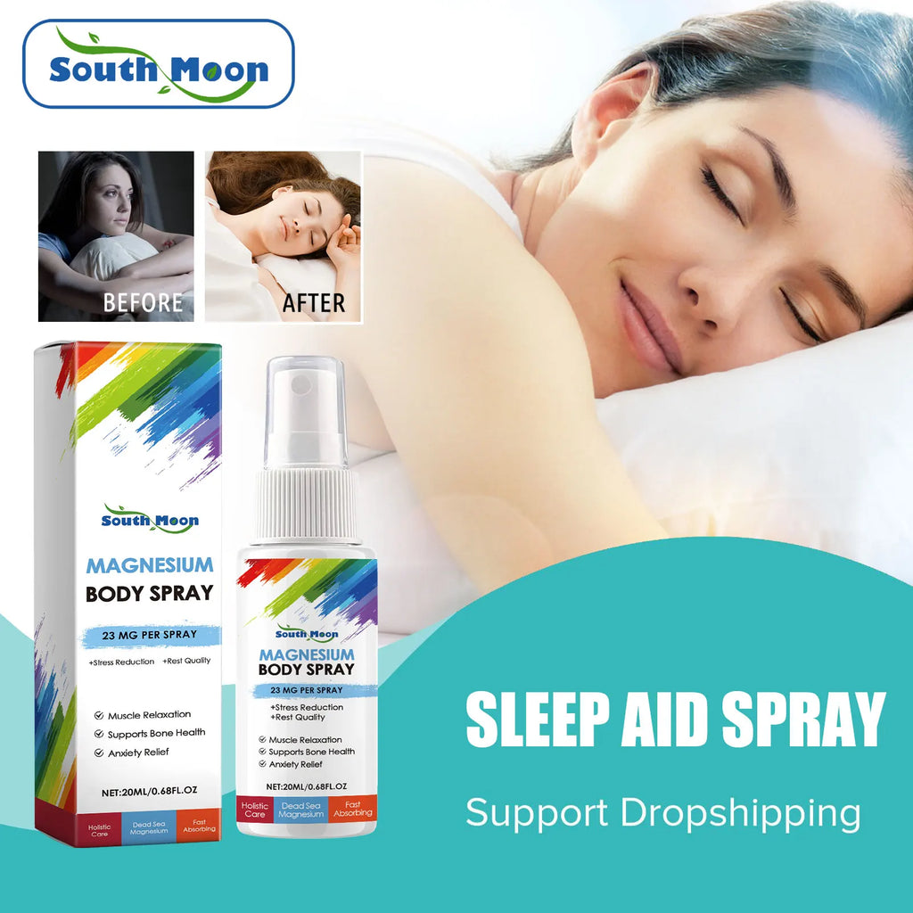 South Moon Sleep Support Spray – Calming Bedtime Mist 20–60ml Sleep Support Spray Qst