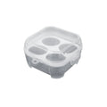 Portable Shockproof Egg Storage Box for Camping & Travel Egg Storage Carrier Qme B