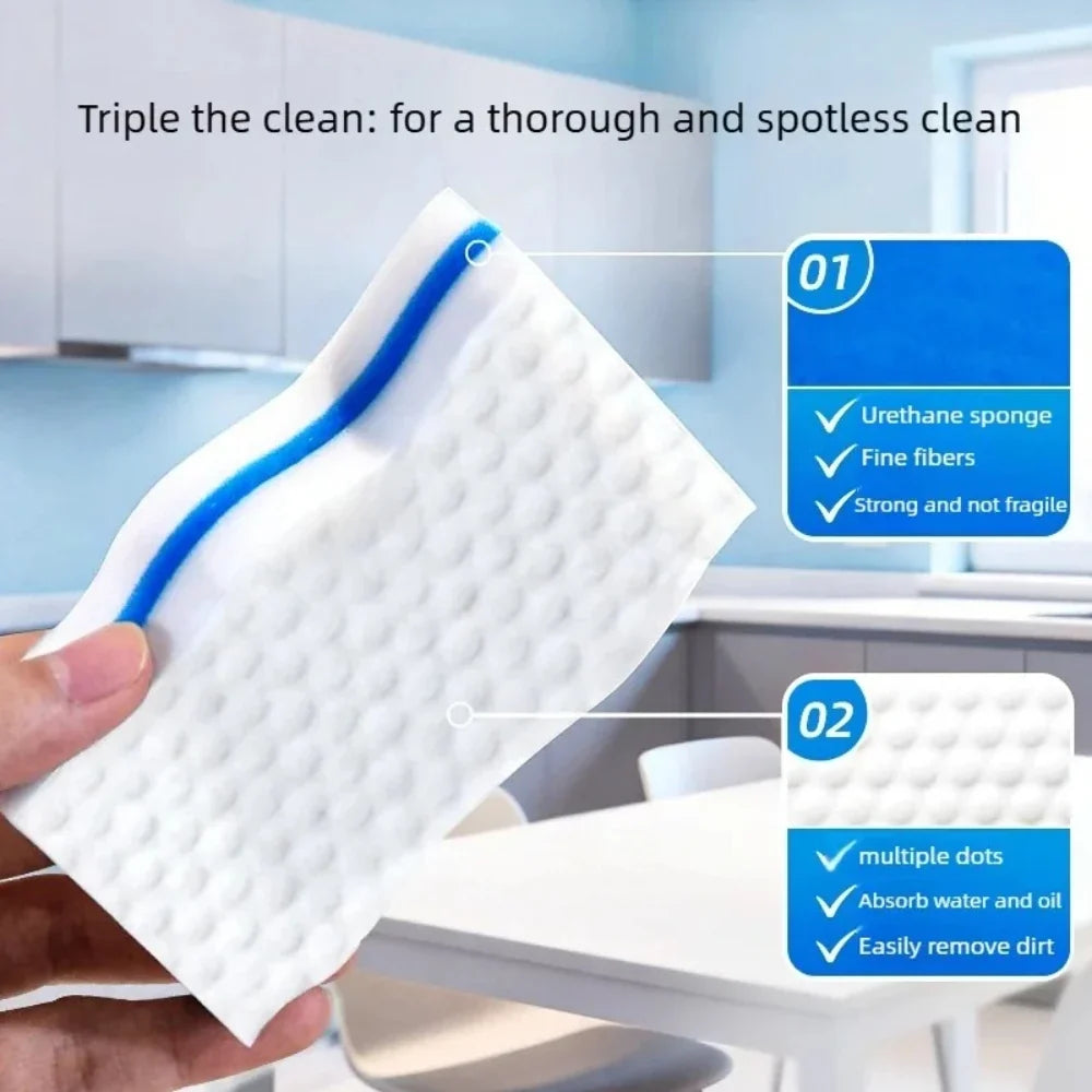 Reusable Kitchen Scouring Pad & Cleaning Sponge | Qme Kitchen Scouring Sponge Qme