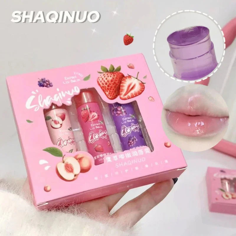 Fruit Extract Lip Balm Jelly – Tinted Moisturizing Lip Gloss Tinted Lip Balm Qme