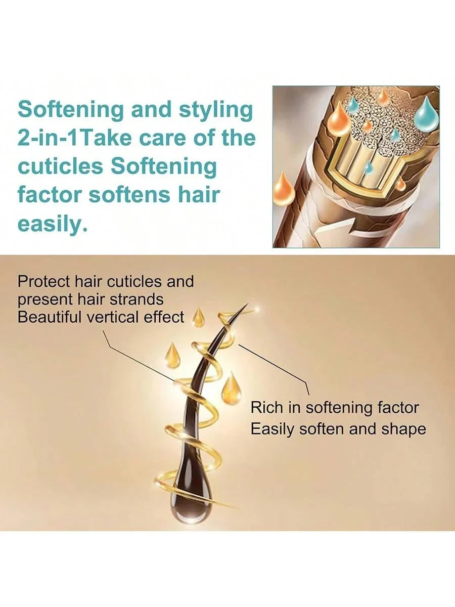 GZE Protein Straight Hair Cream – Frizz Control & Shine Boost Hair Straightening Cream Qme