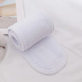 Women's Adjustable Wide Cotton Headbands – Yoga & Spa, 30 Pcs Wide Headband Set Qme WHITE 30 pcs