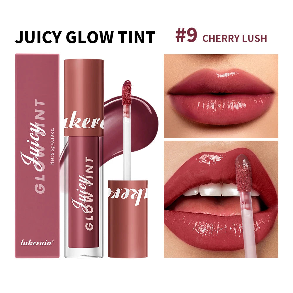 Lakerain Mirror Lip Glaze – Long-Lasting Hydrating Lip Gloss Lip Gloss Qst 09