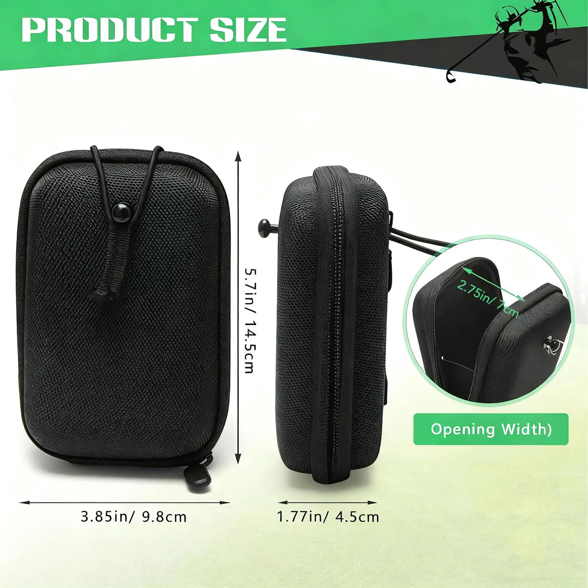 Rangefinder Carry Case – EVA Hard Shell Golf Storage Bag Rangefinder Carry Case Qst