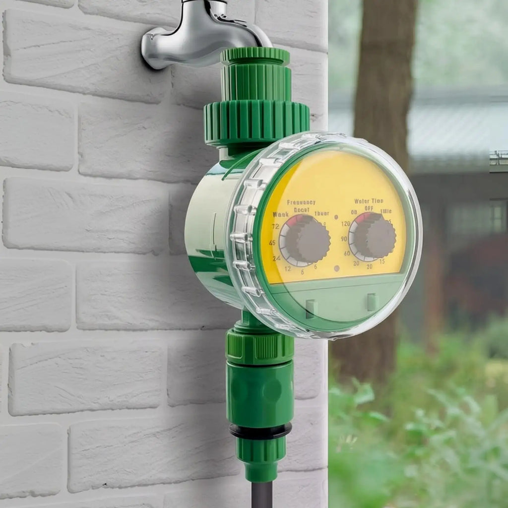 Automatic Drip Irrigation Faucet Timer – Garden Hose Valve Irrigation Hose Timer Qme