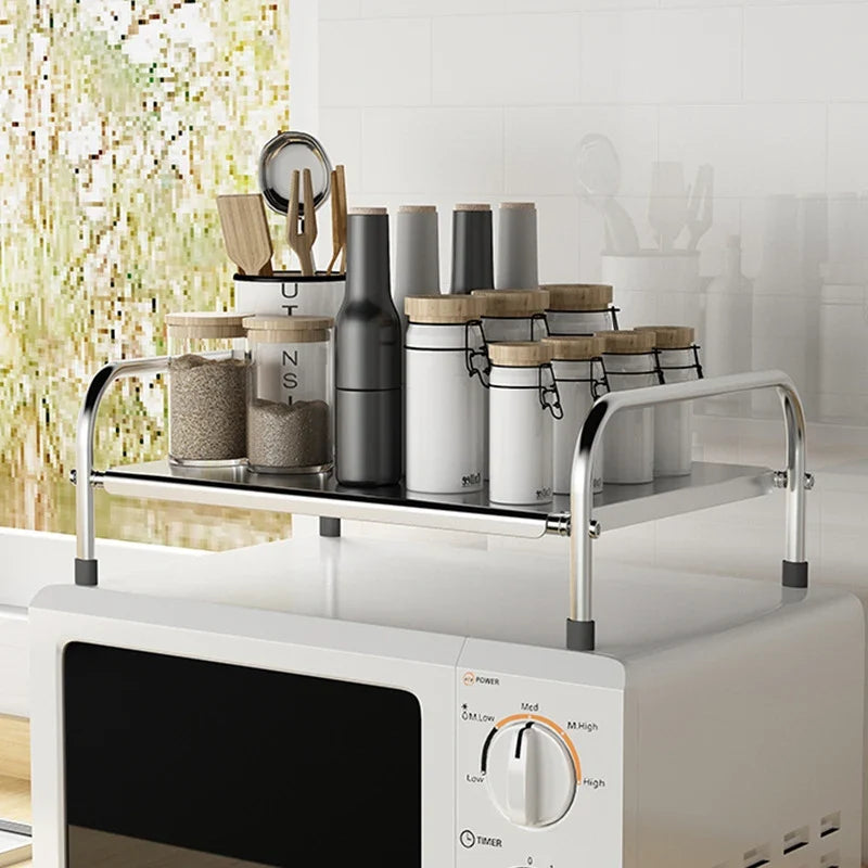 Stainless Steel Floor-Mounted Induction Cooker Rack 39×33cm Cooker Rack Stand Qme