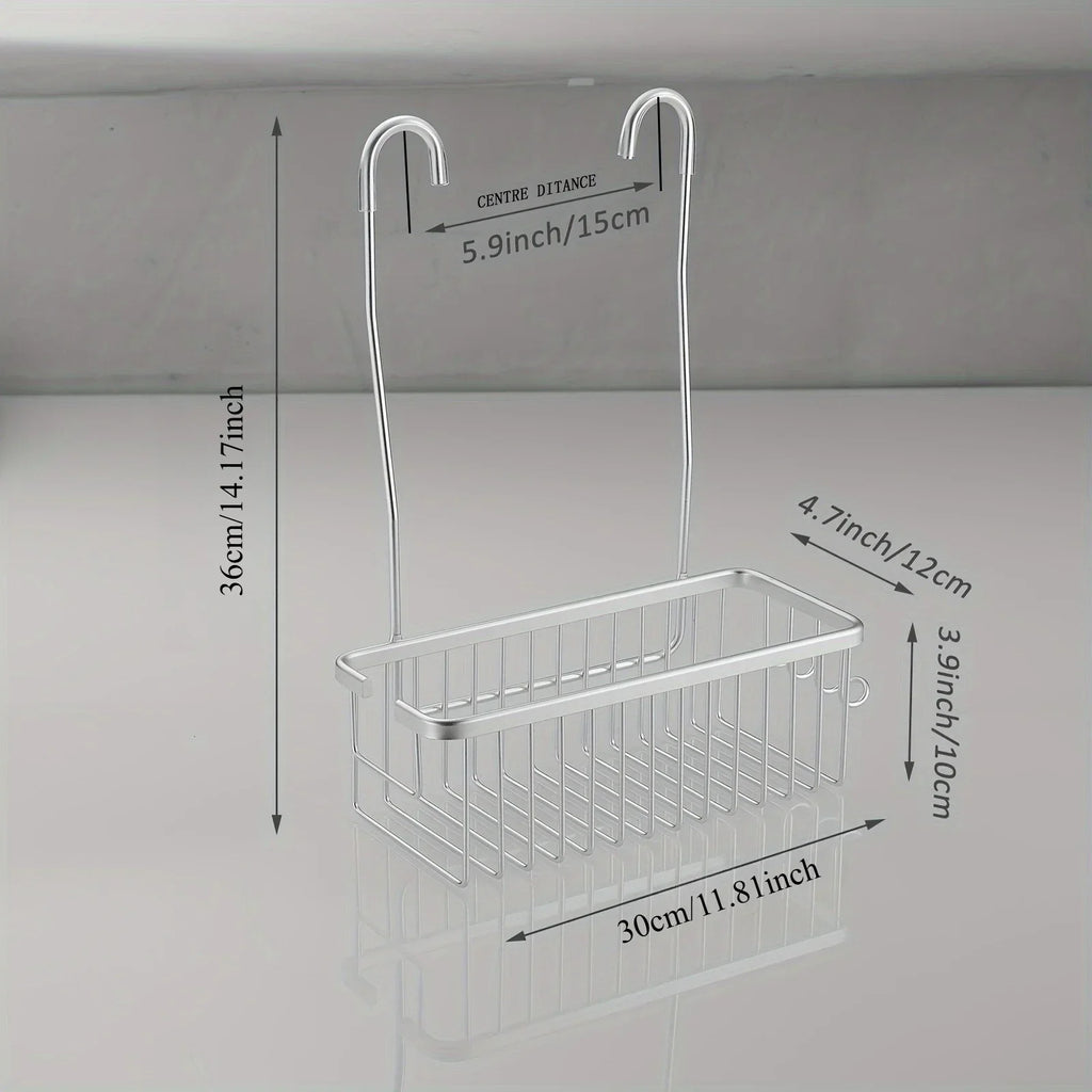 Shower Basket Shampoo & Bathroom Storage Organizer | ABS Shower Storage Basket Qme