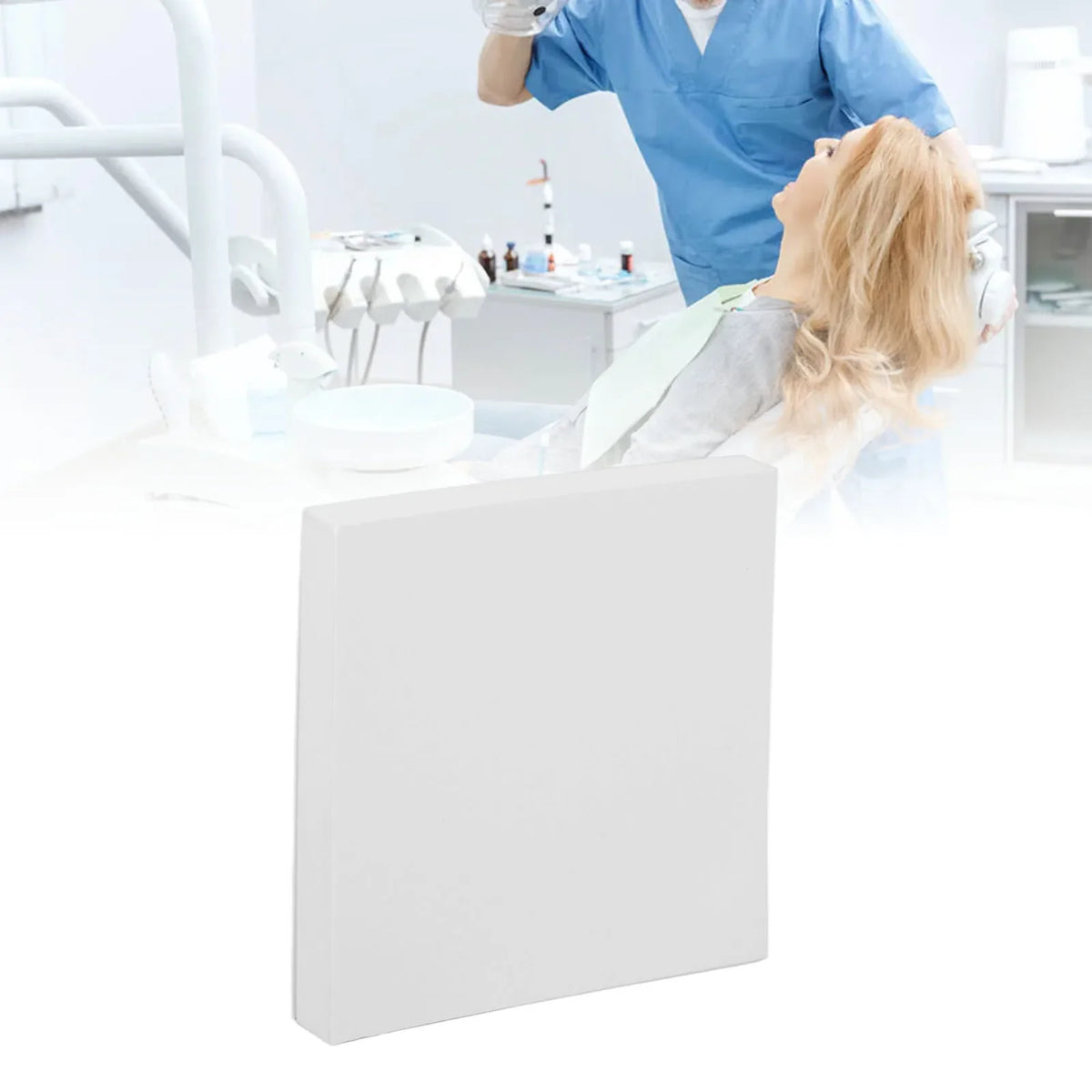 Dental Disposable Mixing Paper Pads – Double-Sided Coated 76mm Dental Mixing Pads Qme