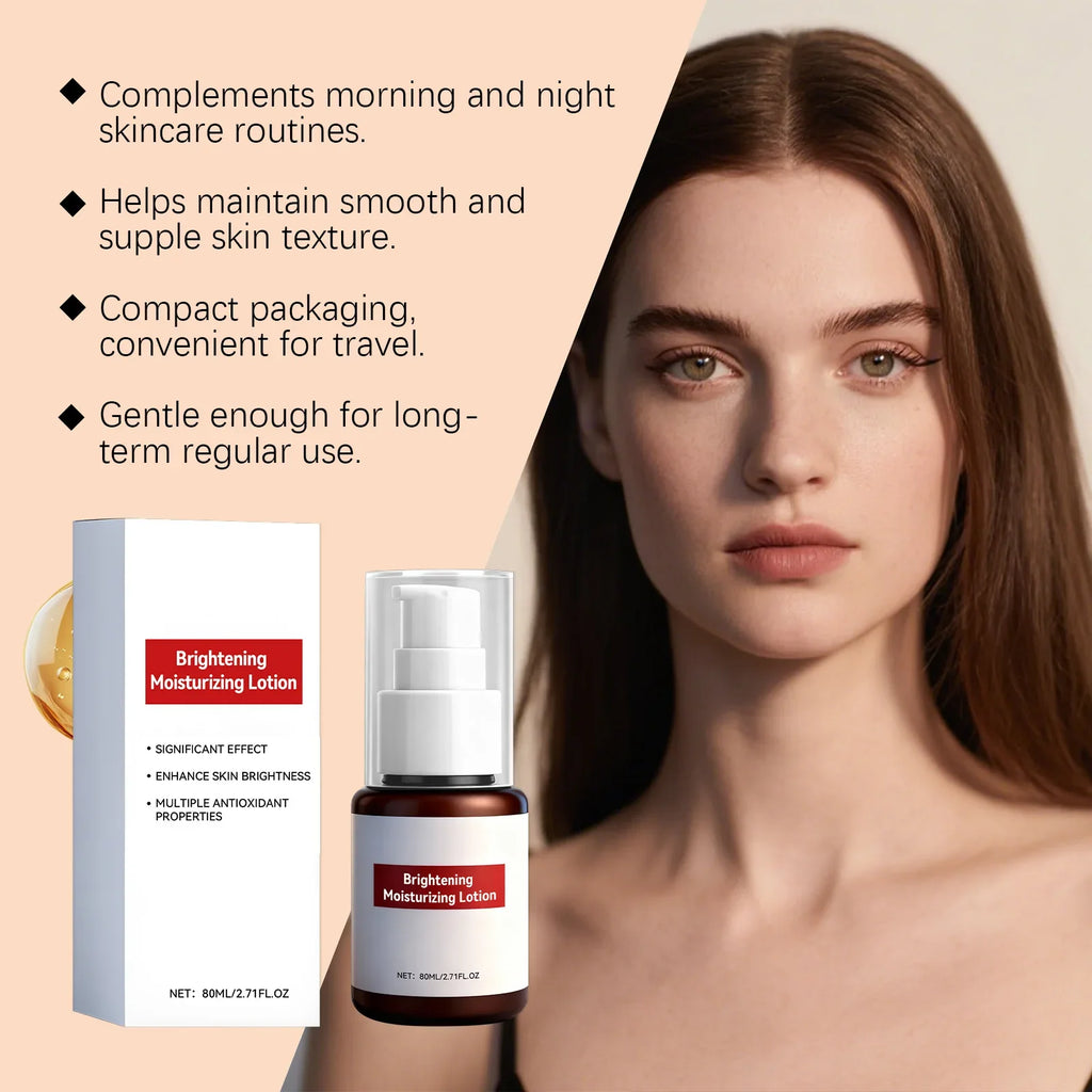 Brightening Vitamin E Moisturizing Lotion – Glow-Boosting Cream Brightening Face Lotion Qme
