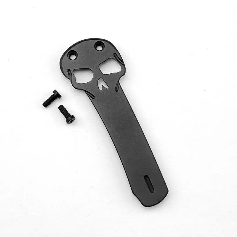 TC4 Titanium Alloy Pocket Knife Back Clip – EDC Waist Clamp Knife Clip Accessory Qst