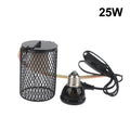 E27 Reptile Heating Lamp with Anti-Scald Ceramic Lampshade Reptile Heating Lamp Qme 25W