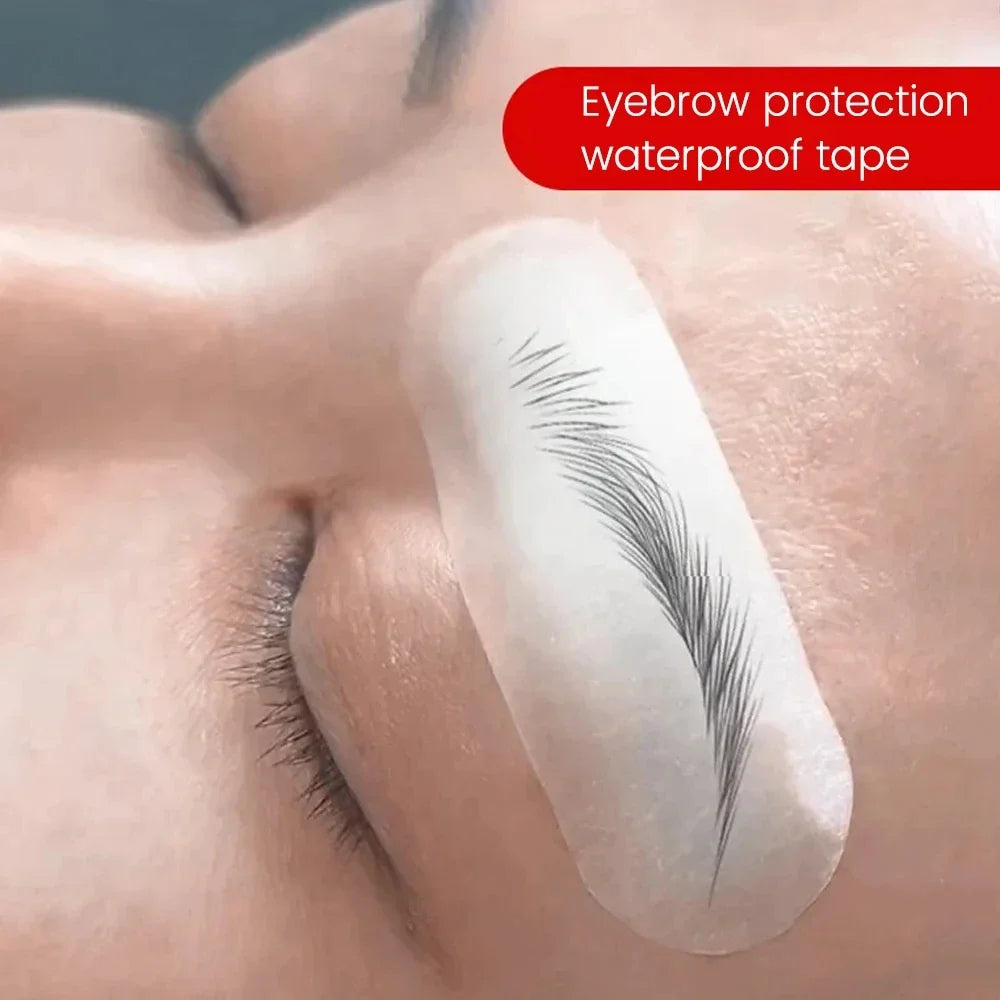 Silicone Eyebrow Tattoo Practice Skin – Waterproof Transfer Tape Eyebrow Practice Skin Qme