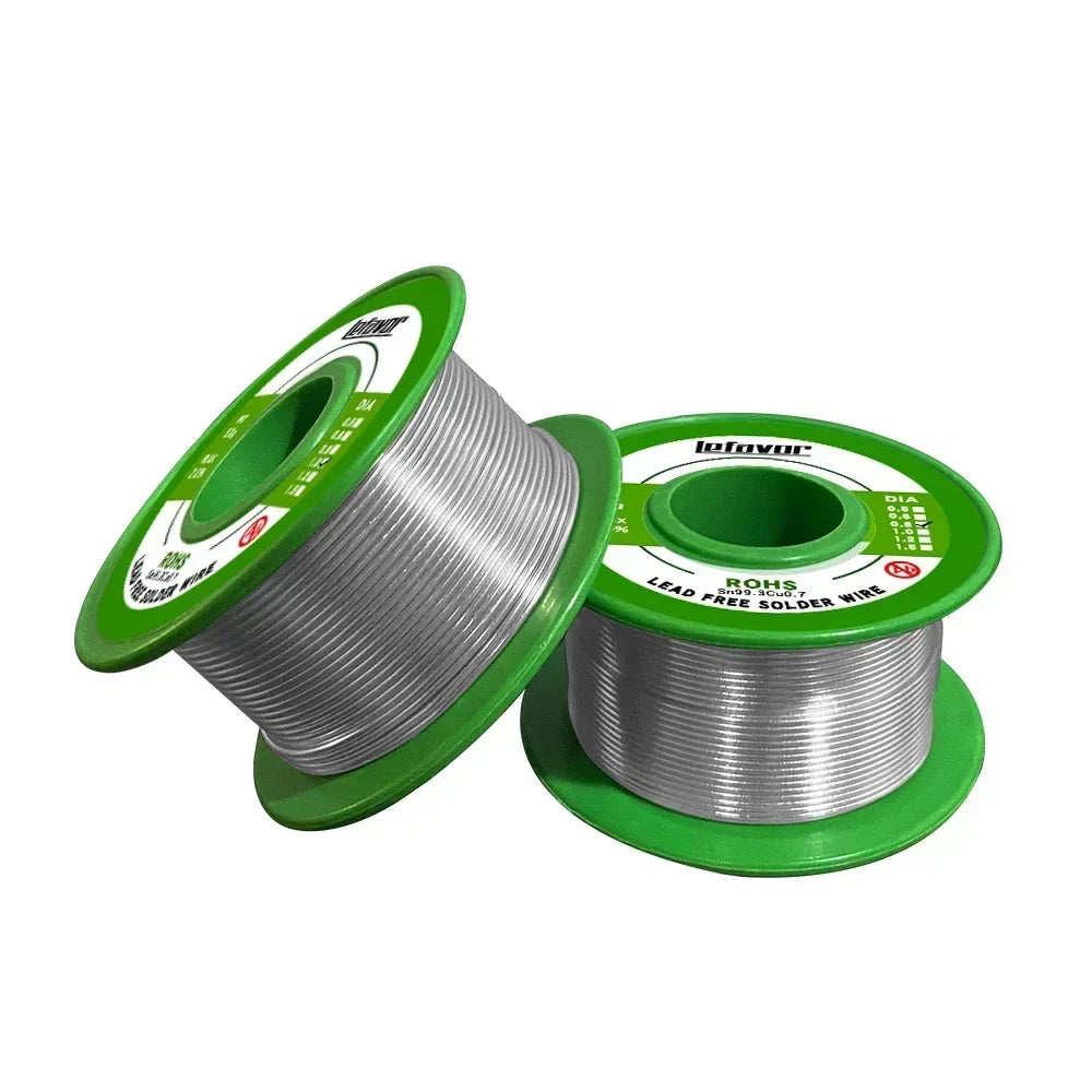 Lead-Free Solder Wire Roll – Tin Welding Wick, 3 Sizes Solder Wire Roll Qme