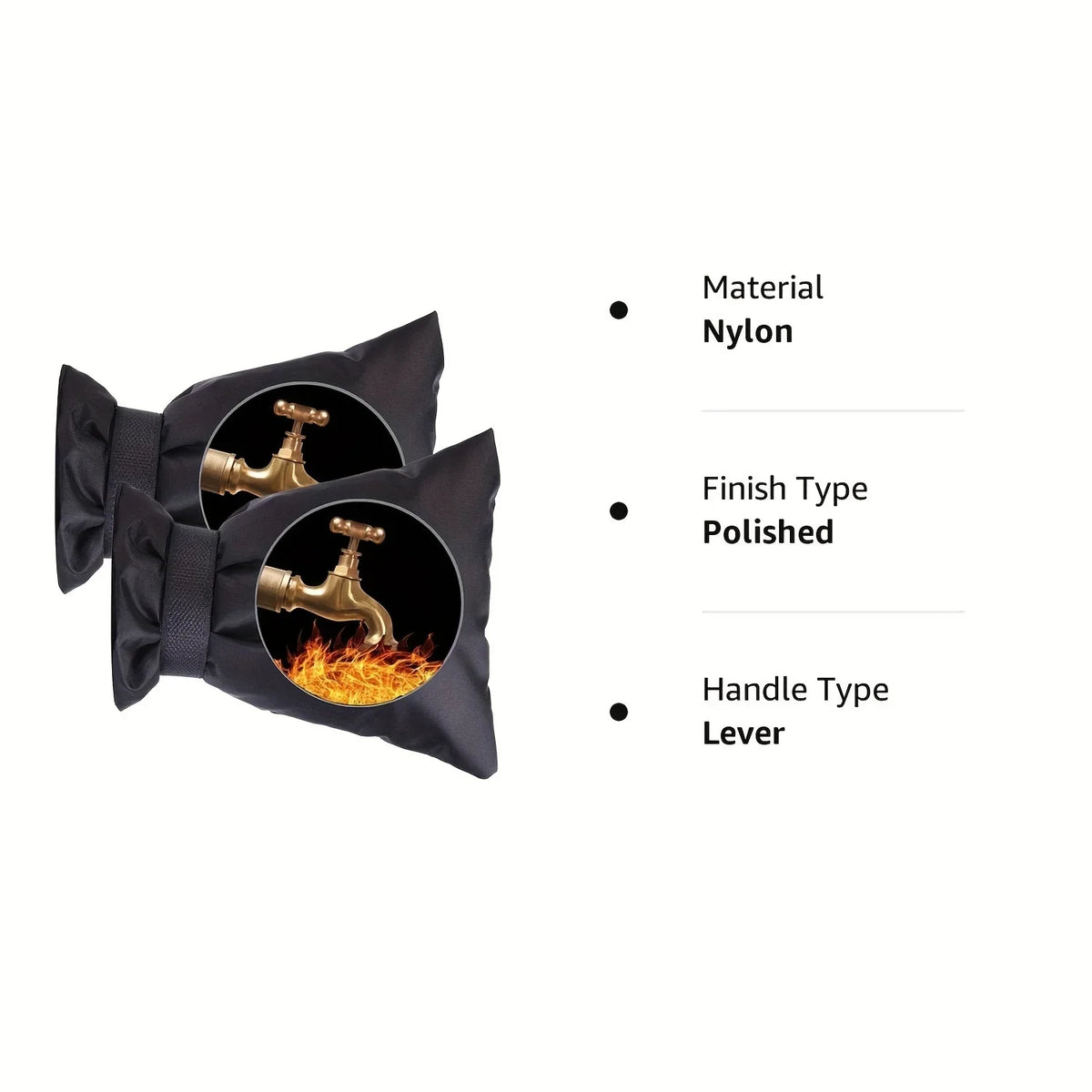 Winter Outdoor Faucet Cover – Waterproof Antifreeze Protection Faucet Cover Qme