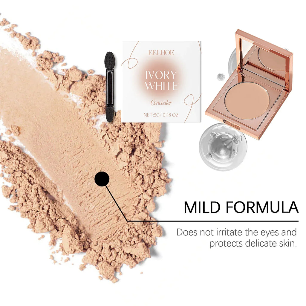 Qme Lightweight Concealer – Natural, Full Coverage Makeup Face Concealer Qme