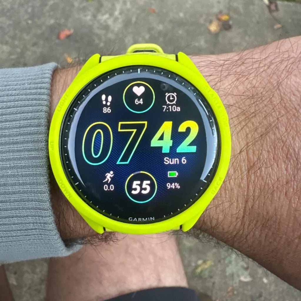 Silicone Case for Garmin Forerunner 965 – Scratch Protection Cover Watch Protection Case Qme