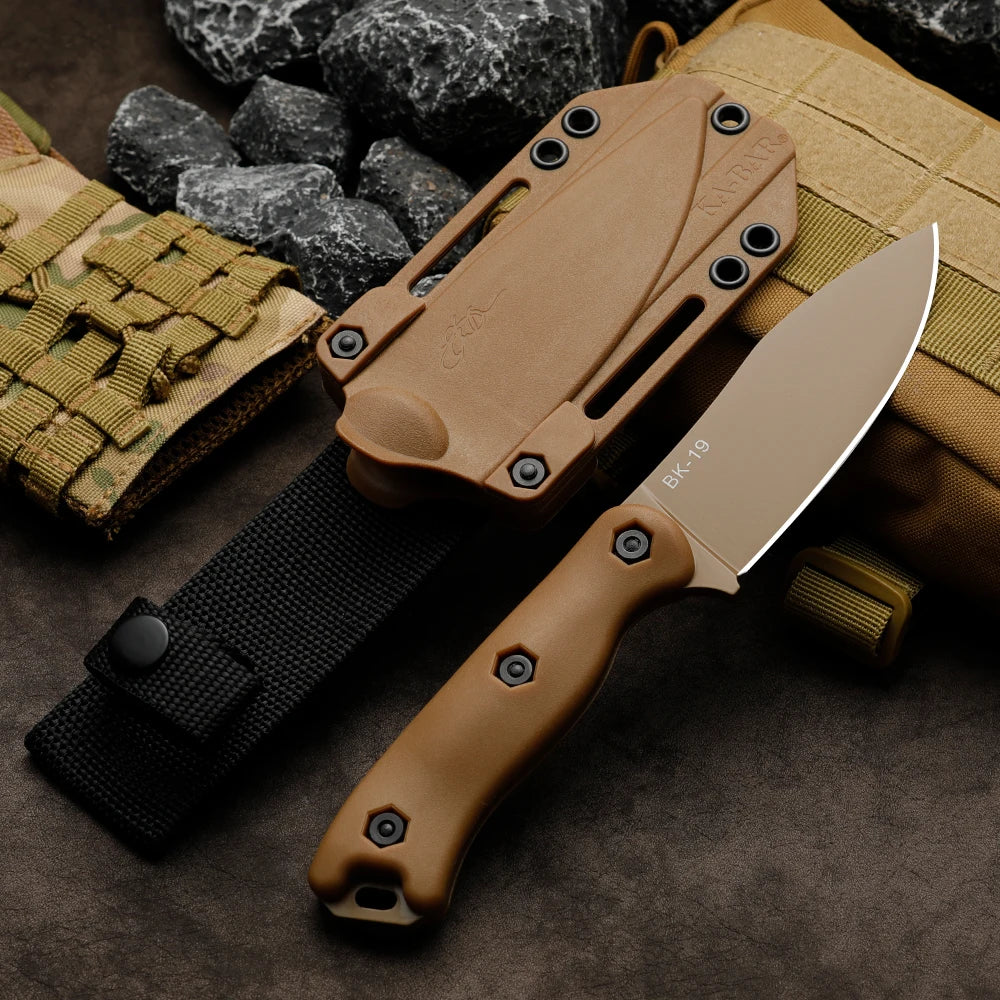 Outdoor Camping Knife – Steel Blade with Sheath | Men's Gift Outdoor Camping Knife Qst
