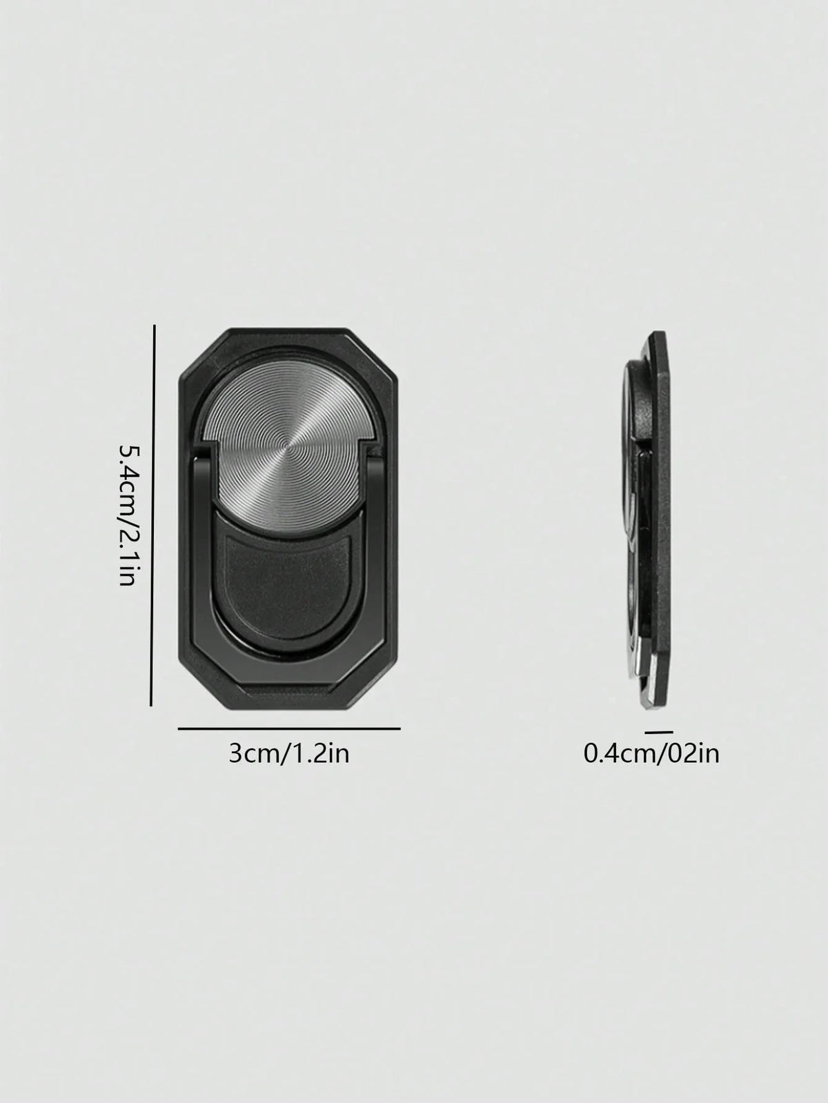 360° Rotating Magnetic Ring Buckle Car Phone Mount Magnetic Car Mount Qme