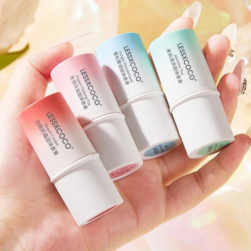 Solid Perfume Balm Stick – Long-Lasting Fragrance Women & Men Solid Perfume Stick Qme