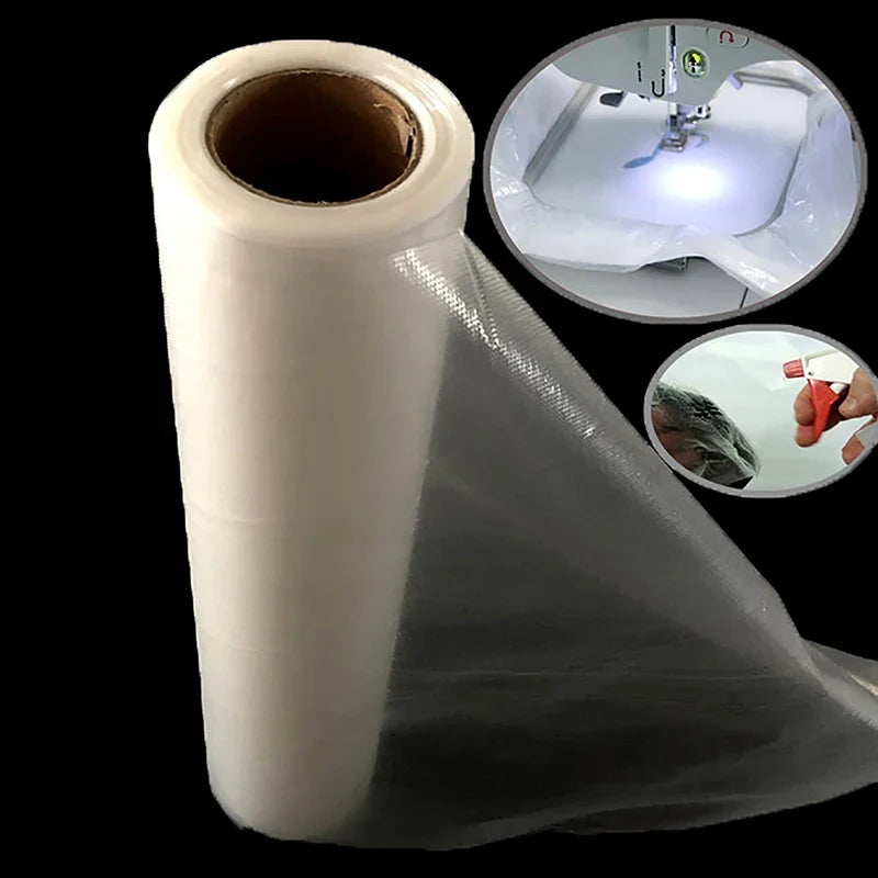 Water Soluble Embroidery Topping Film 10 Yd Roll | Qme Embroidery Stabilizer Qme