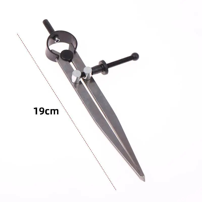Leathercraft Rotating Scratch Gauge – Adjustable Wing Divider Leathercraft Marking Tool Qst 150MM