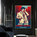 Columbo "Just One More Thing" Quote Canvas Poster | TV Wall Art Canvas Wall Art Qst P1 50x70cm Unframed