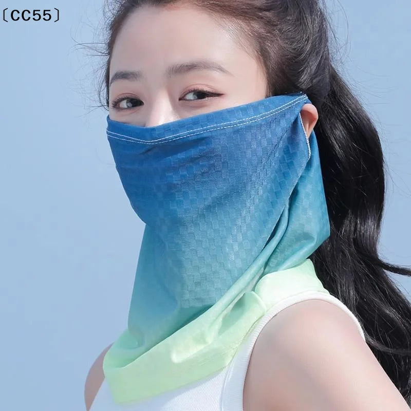 UV Cycling Face Mask – Breathable Neck & Eye Cover Sun Protection Mask Qst