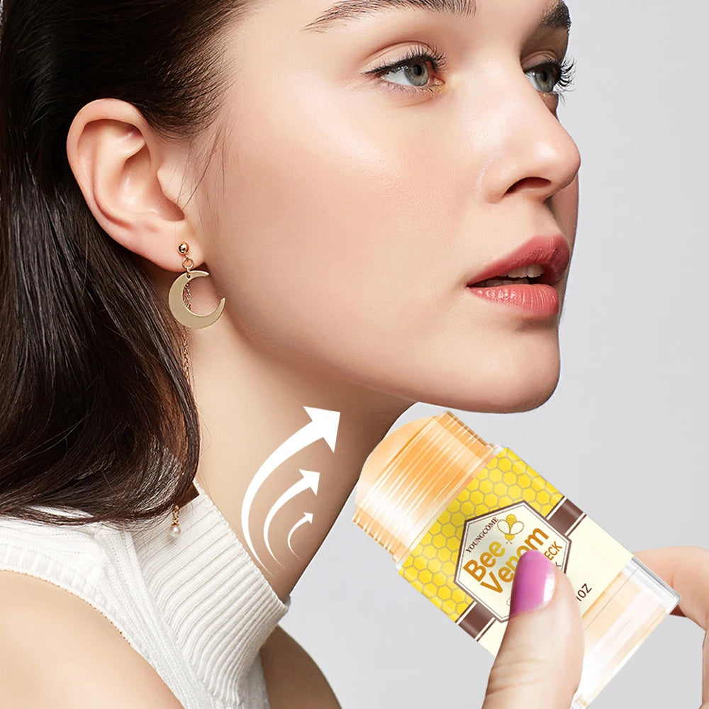 YOUNGCOME Bee Venom Face & Neck Moisturizing Cream Stick Neck Moisturizing Cream Qst